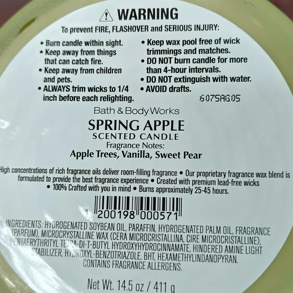 Bath & Body Works White Barn 